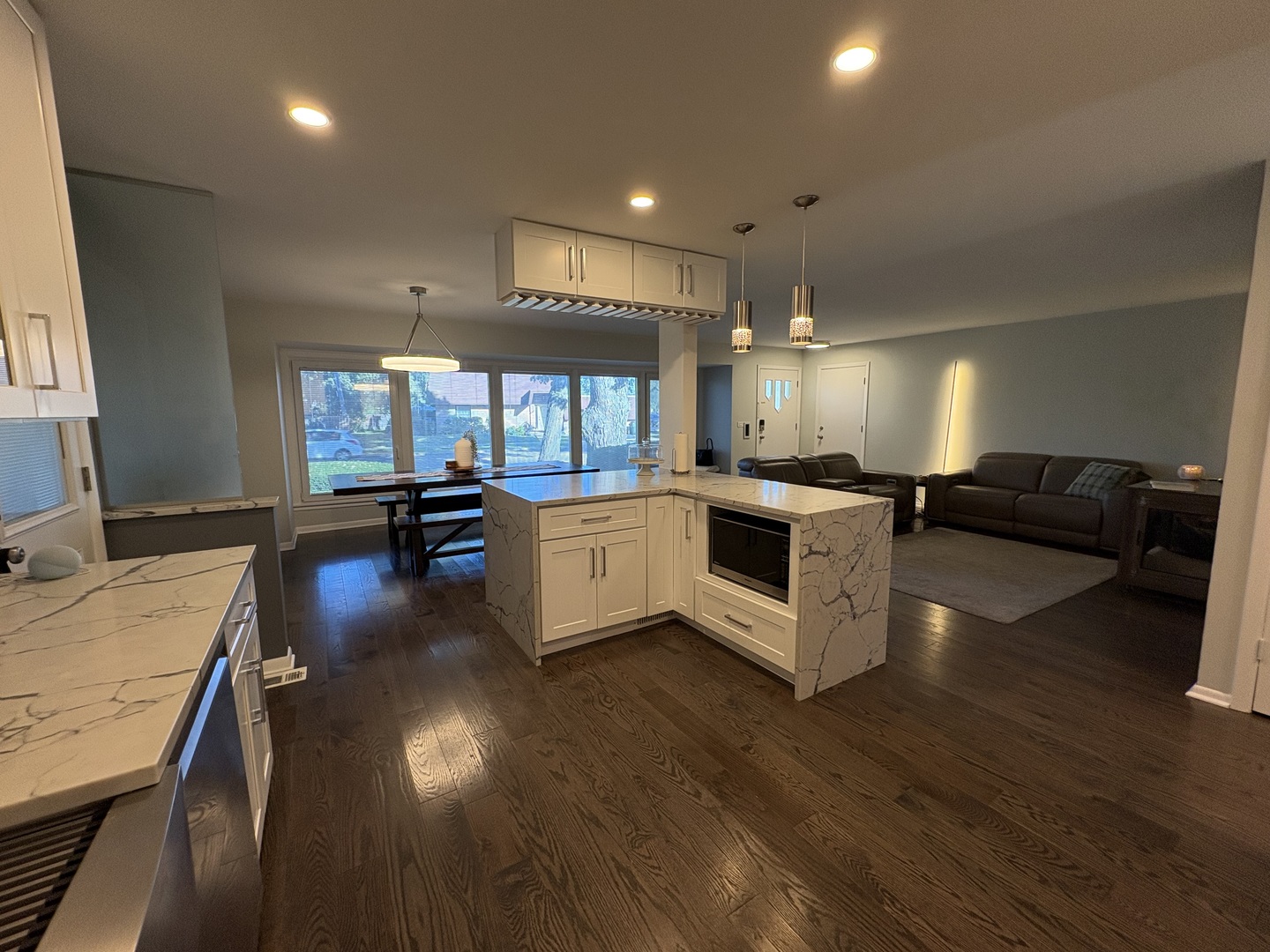 1100 Potter Road Park Ridge, IL 60068 - Photo 19 of 49 a large white kitchen with a large window