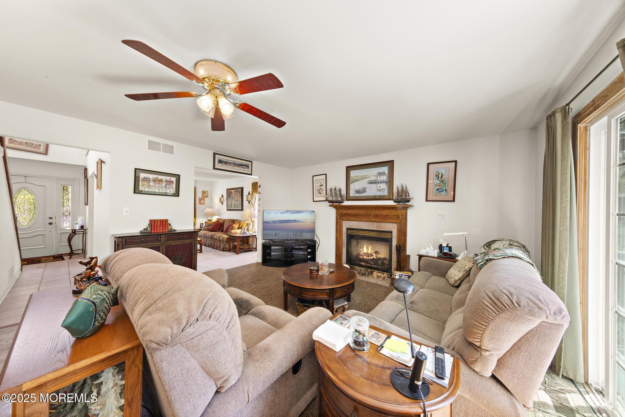 191 Willets Avenue Little Egg Harbor, NJ 08087 - Photo 4 of 49 Family room with Gas FP