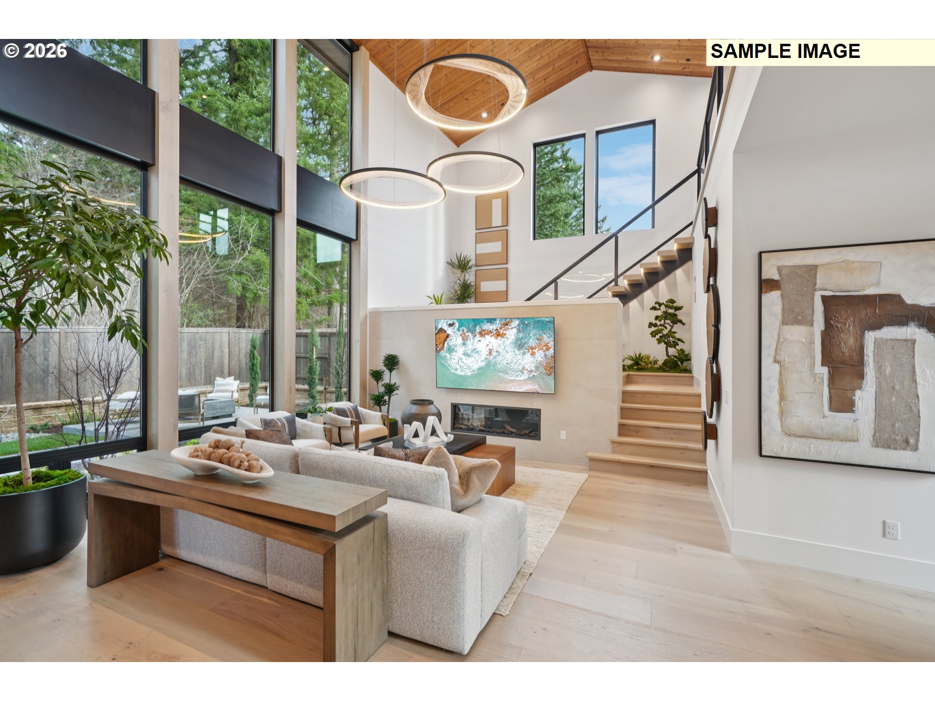 5244 North 94th Avenue Camas, WA 98607 - Photo 7 of 15 a living room with furniture and a large window
