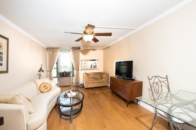 1340 North Dearborn Street, Unit 7D Chicago, IL 60610 - Photo 2 of 17 a living room with furniture and a flat screen tv