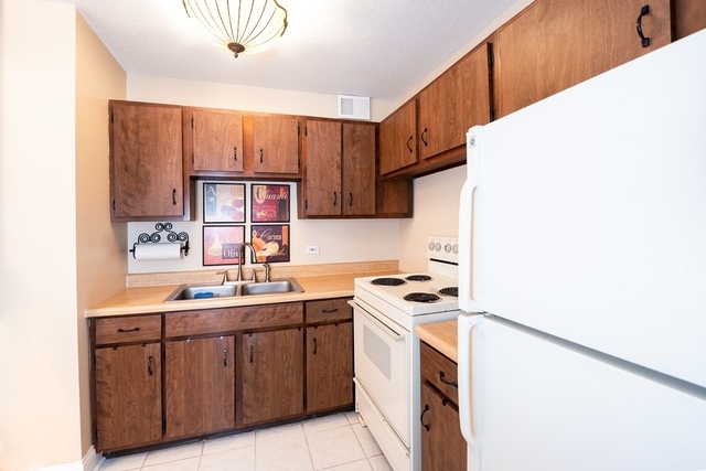 1340 North Dearborn Street, Unit 7D Chicago, IL 60610 - Photo 6 of 17 a kitchen with a sink a stove and cabinets