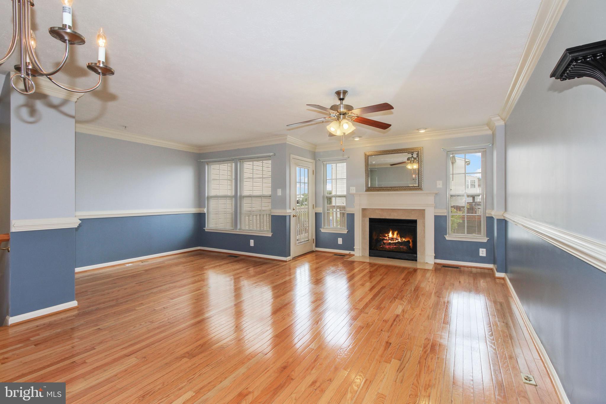 9726 Biggs Road Middle River, MD 21220 - Photo 11 of 29 Living Room with Fireplace