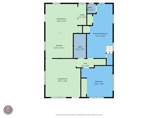a picture of a floor plan