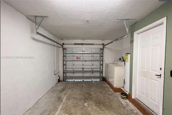 a view of storage and utility room