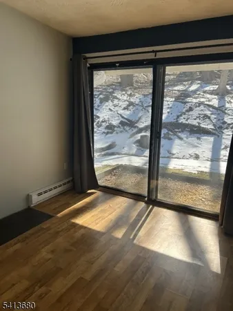 a view of a room with window