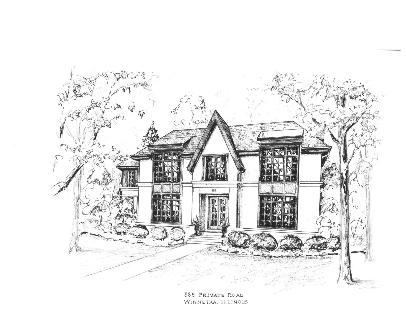 885 Private Road Winnetka, IL 60093 - Photo 1 of 35 a view of a very nice looking yard