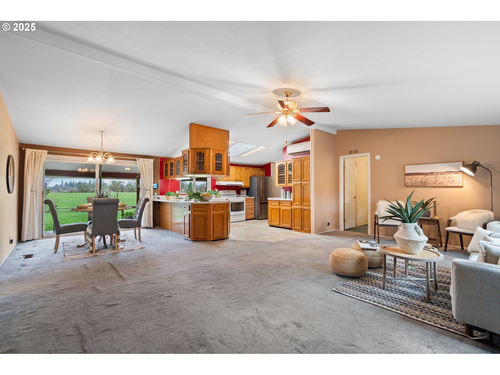 1720 Southwest Stringtown Road Forest Grove, OR 97116 - Photo 8 of 39 a living room with furniture and a large window