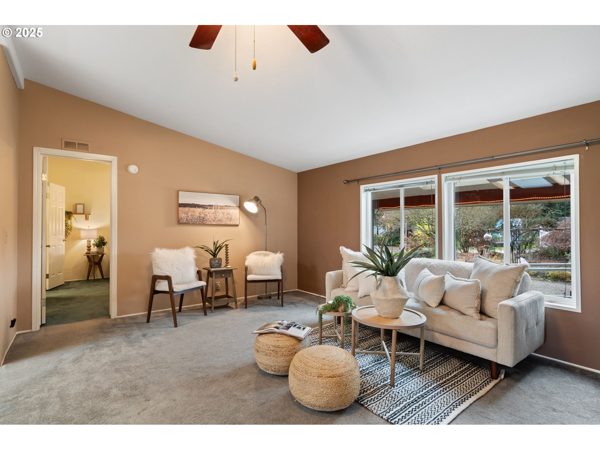 1720 Southwest Stringtown Road Forest Grove, OR 97116 - Photo 10 of 39 a living room with furniture and a large window