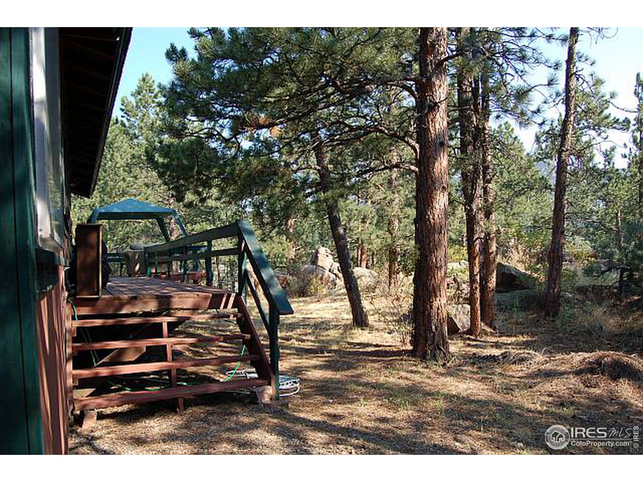 73 Sioux Road Lyons, CO 80540 - Photo 2 of 11 a view of outdoor space with trees