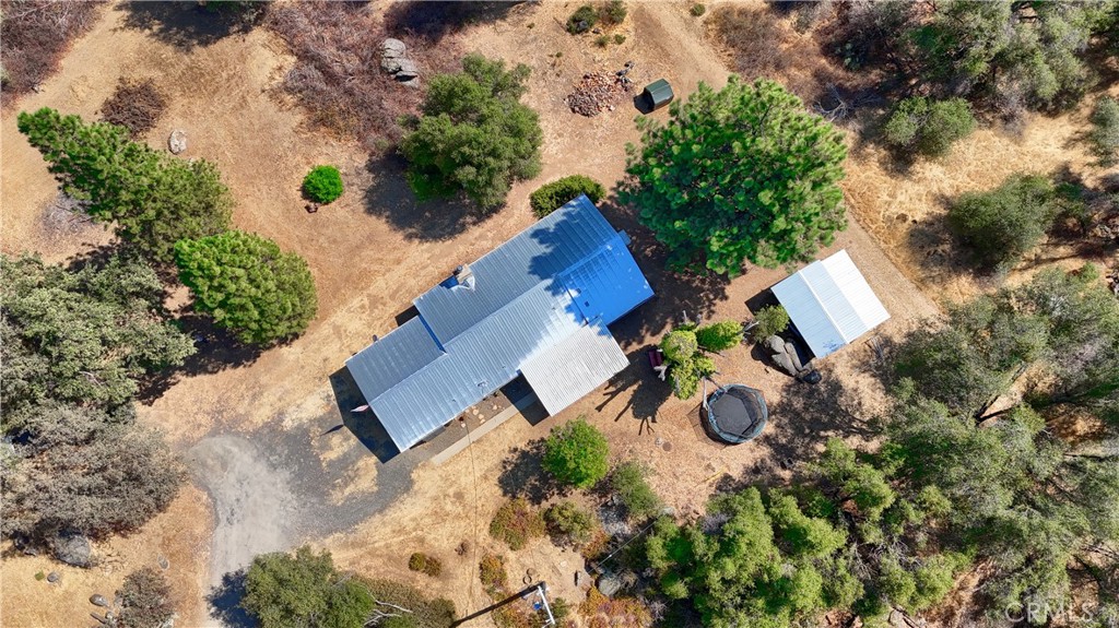 5268 Schafer Road Mariposa, CA 95338 - Photo 40 of 45 an aerial view of house with yard swimming pool and outdoor seating