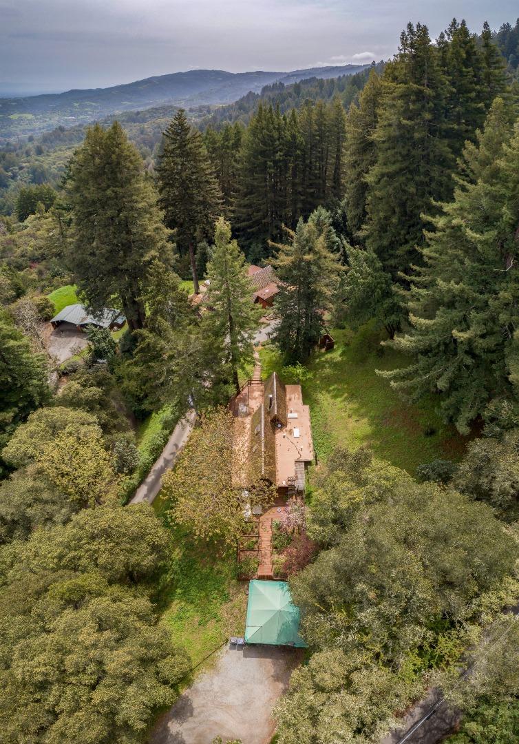 87 Upenuf Road Woodside, CA 94062 - Photo 36 of 42 a view of a lake with large trees