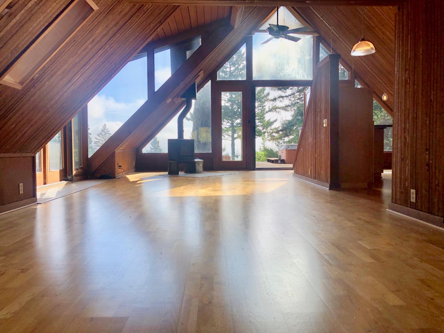 87 Upenuf Road Woodside, CA 94062 - Photo 7 of 42 a view of an entryway with wooden floor