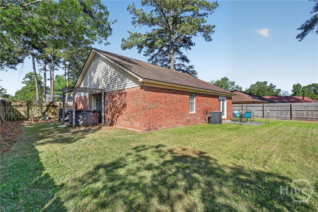 117 Longleaf Circle Pooler, GA 31322 - Photo 21 of 21 Fenced level backyard