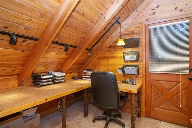 a view of storage and utility room