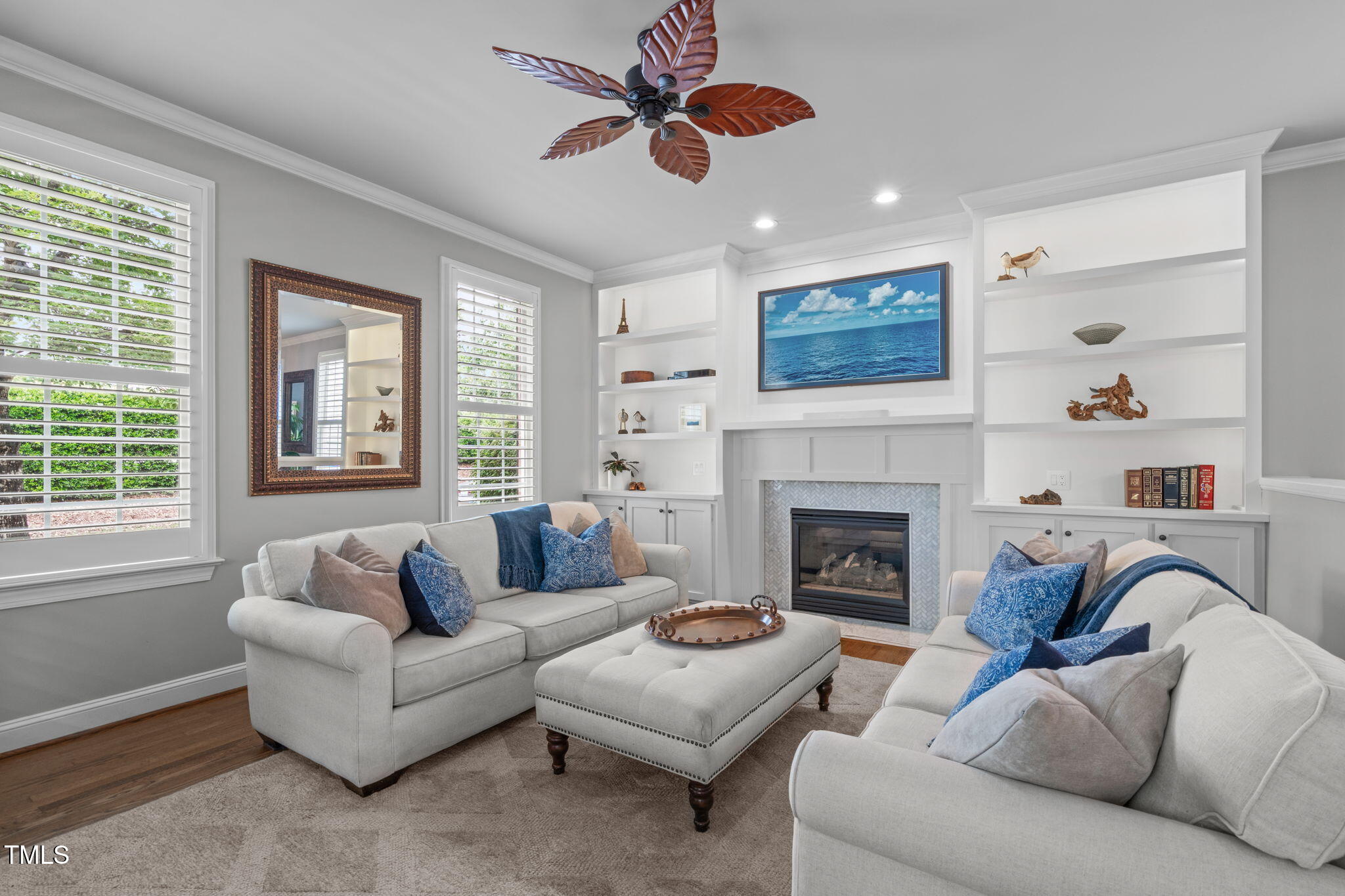 321 Commons Walk Circle Cary, NC 27519 - Photo 11 of 54 a living room with furniture fireplace and window