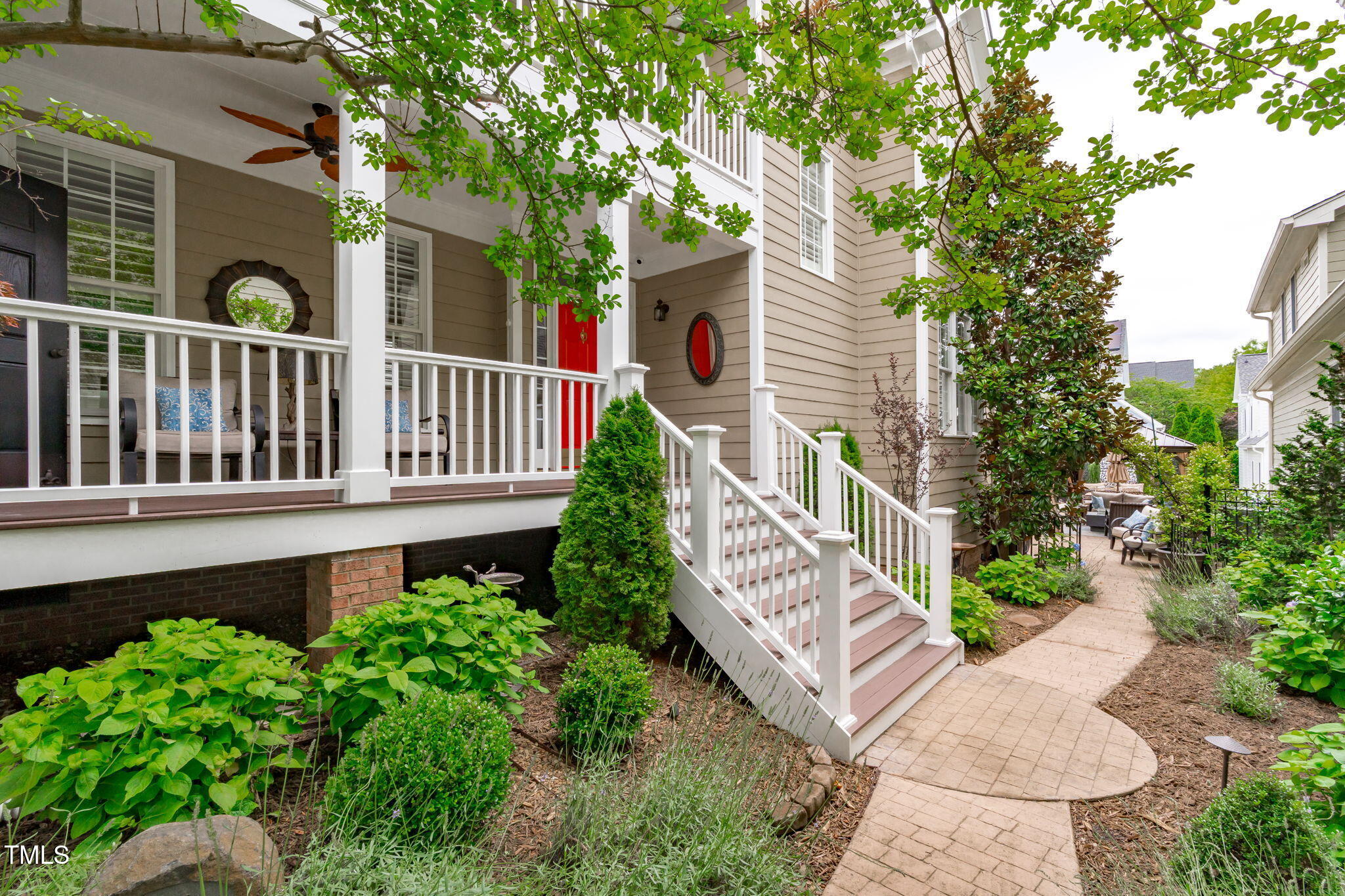 321 Commons Walk Circle Cary, NC 27519 - Photo 54 of 54 a view of a house with a yard and deck