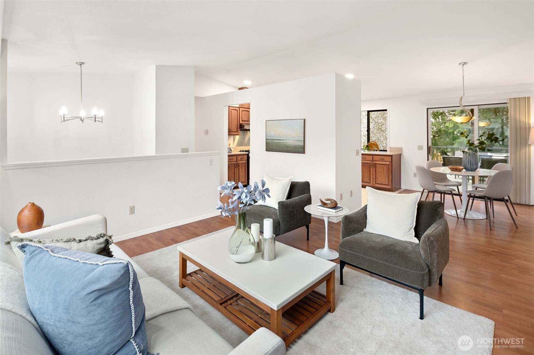 17612 Valley Cir Drive Bothell, WA 98012 - Photo 4 of 26 a living room with furniture a window and a table