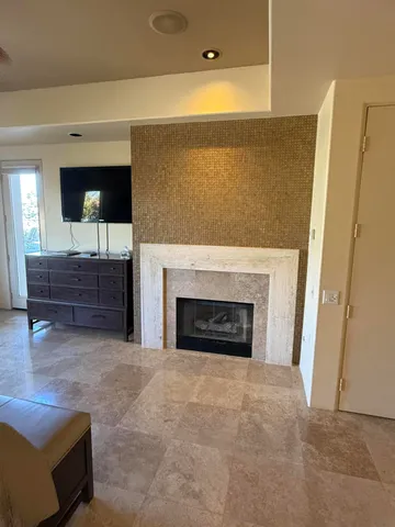 a view of a backyard of the house