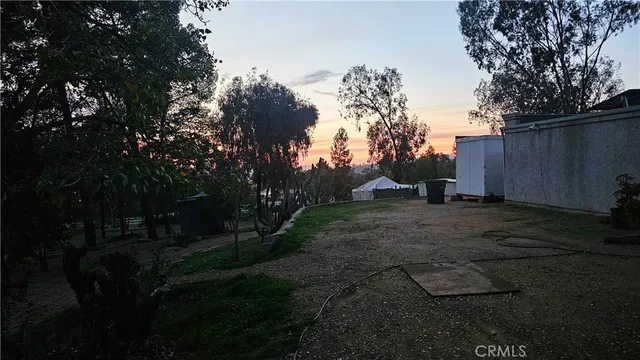 a view of outdoor space and yard