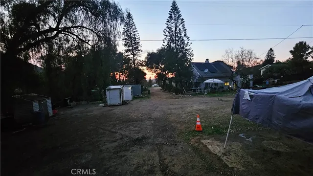 a view of outdoor space and city view