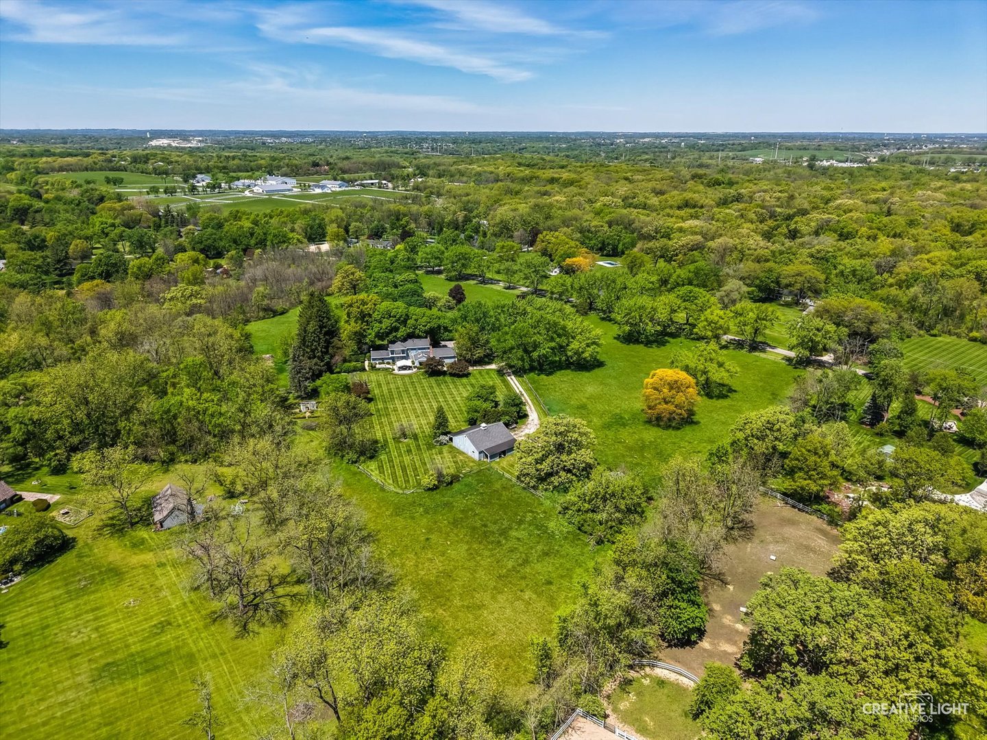 33W451 Surrey Road Wayne, IL 60184 - Photo 41 of 41 a view of a big yard with lots of trees