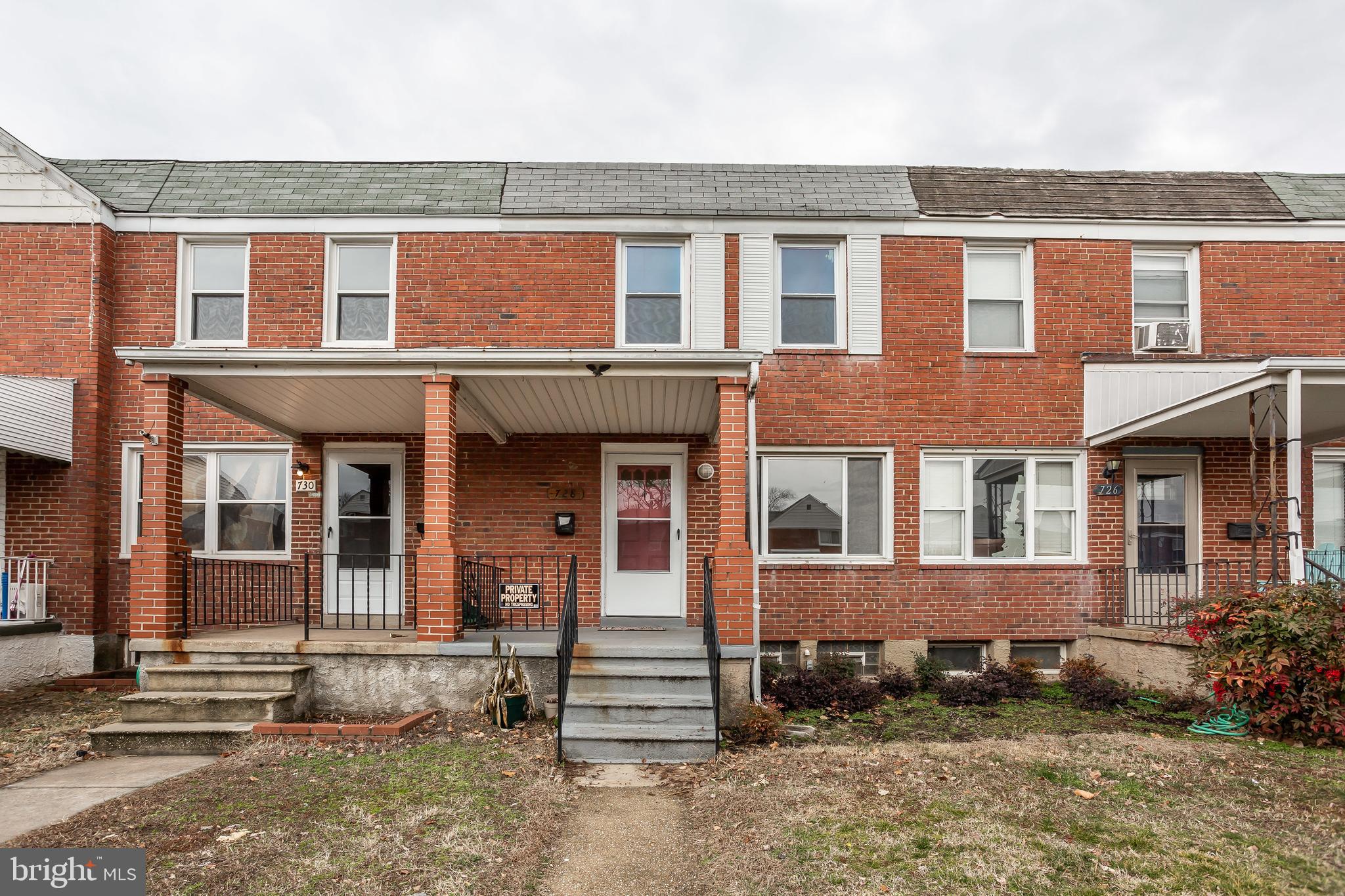 728 Aldworth Road Baltimore, MD 21222 - Photo 1 of 21 front view of a house