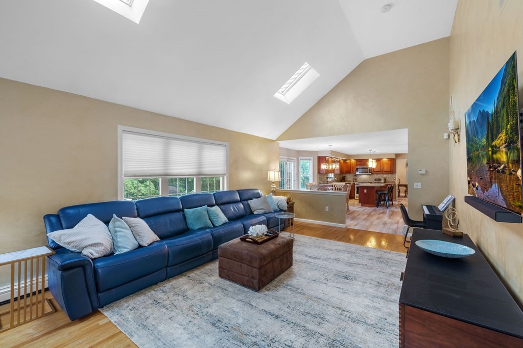 17 Amherst Road Shrewsbury, MA 01545 - Photo 17 of 42 a living room with furniture and a flat screen tv