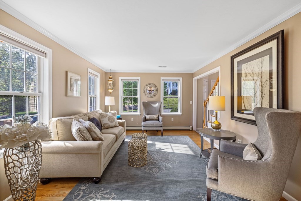 17 Amherst Road Shrewsbury, MA 01545 - Photo 5 of 42 a living room with furniture and a large window