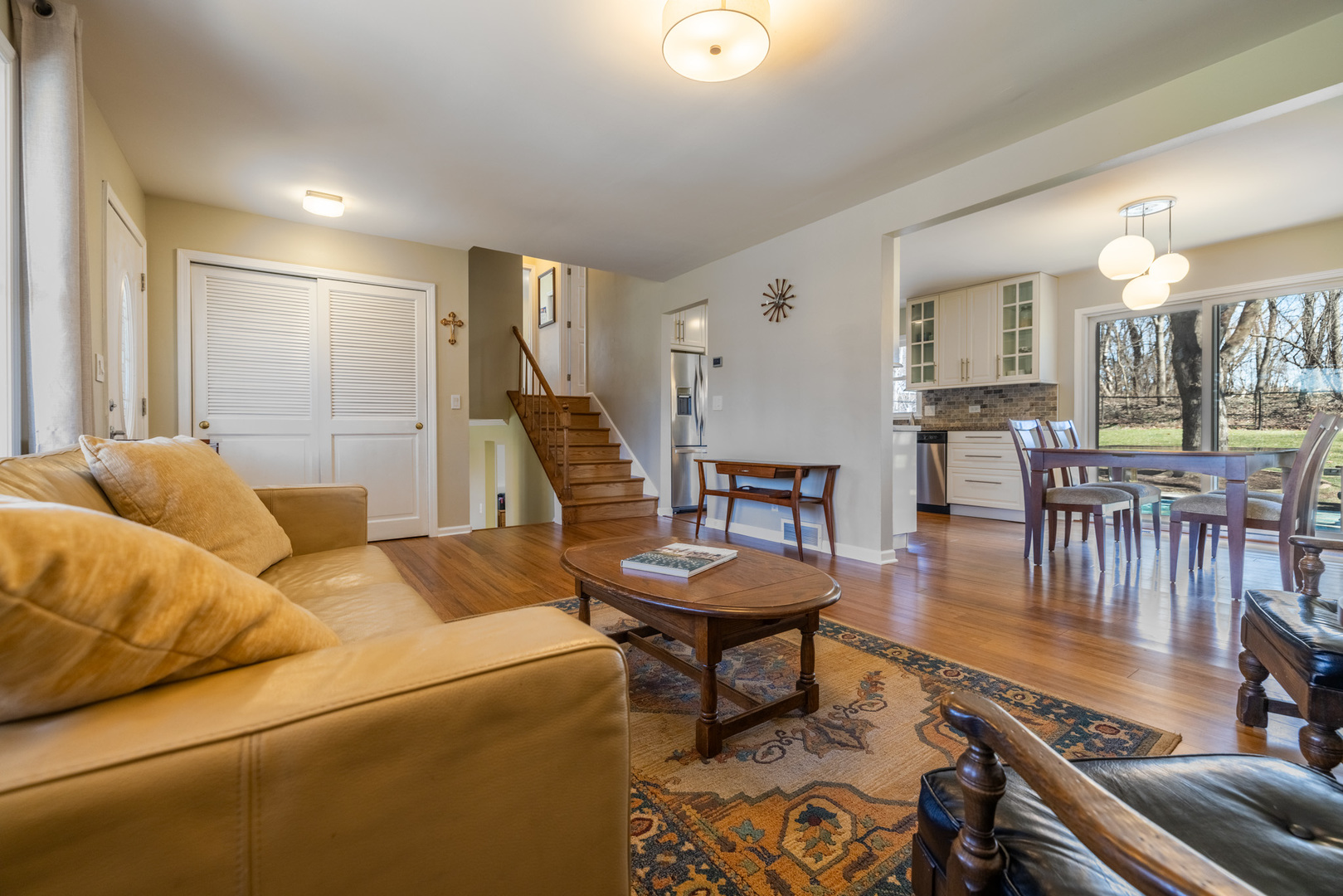 619 Scott Street Algonquin, IL 60102 - Photo 10 of 48 a living room with furniture and a wooden floor