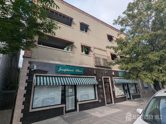 a view of a house with a deck