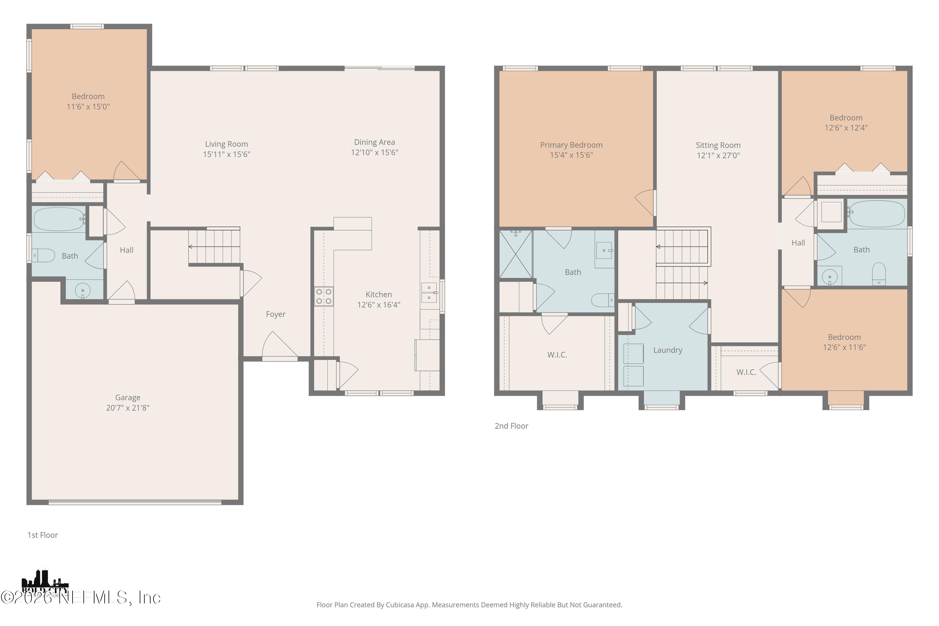 29 Auburn Oaks Road West Jacksonville, FL 32218 - Photo 38 of 38 a picture of a floor plan