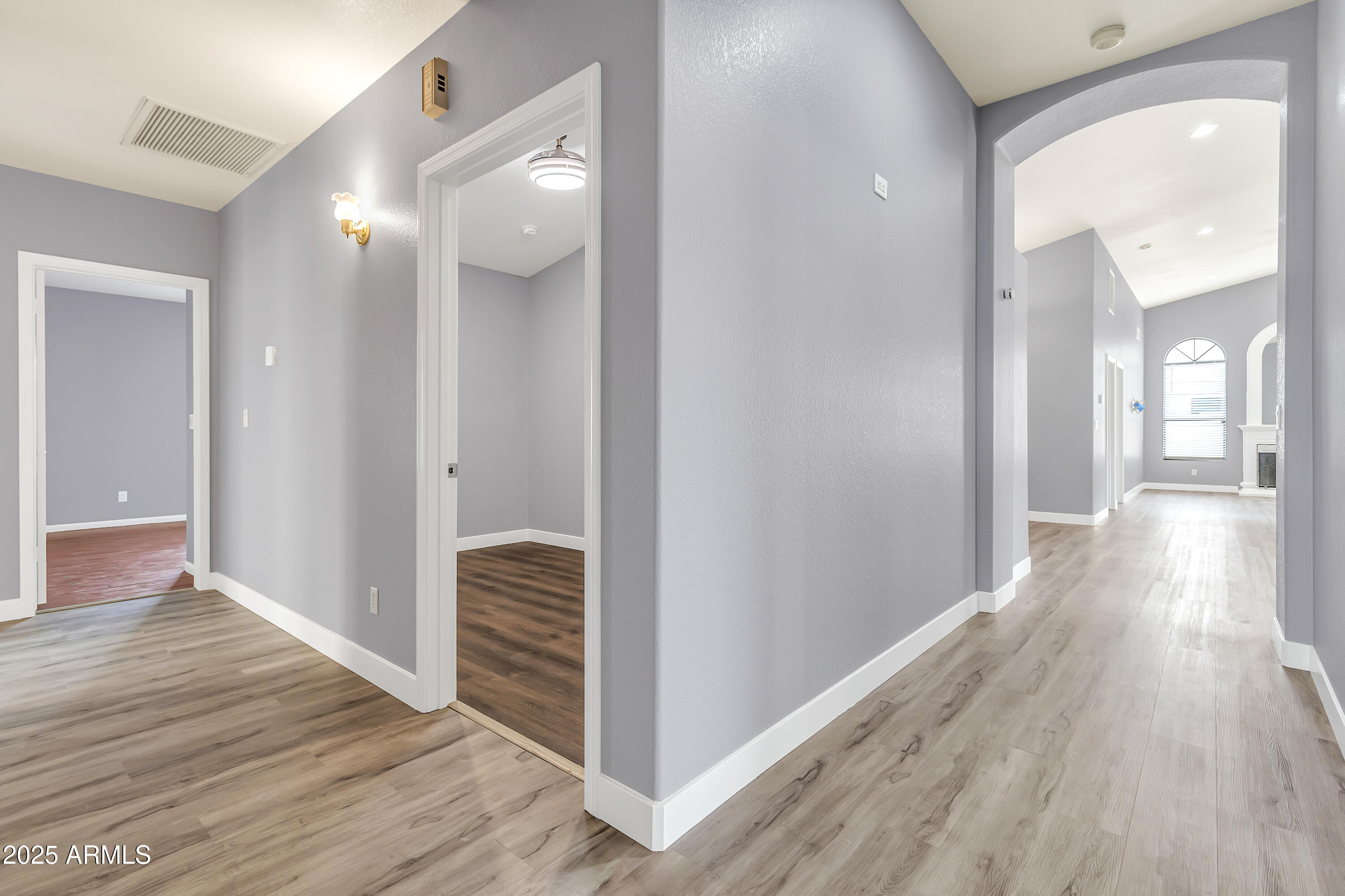 205 East Stacey Lane Tempe, AZ 85284 - Photo 34 of 63 a view of a hallway with wooden floor