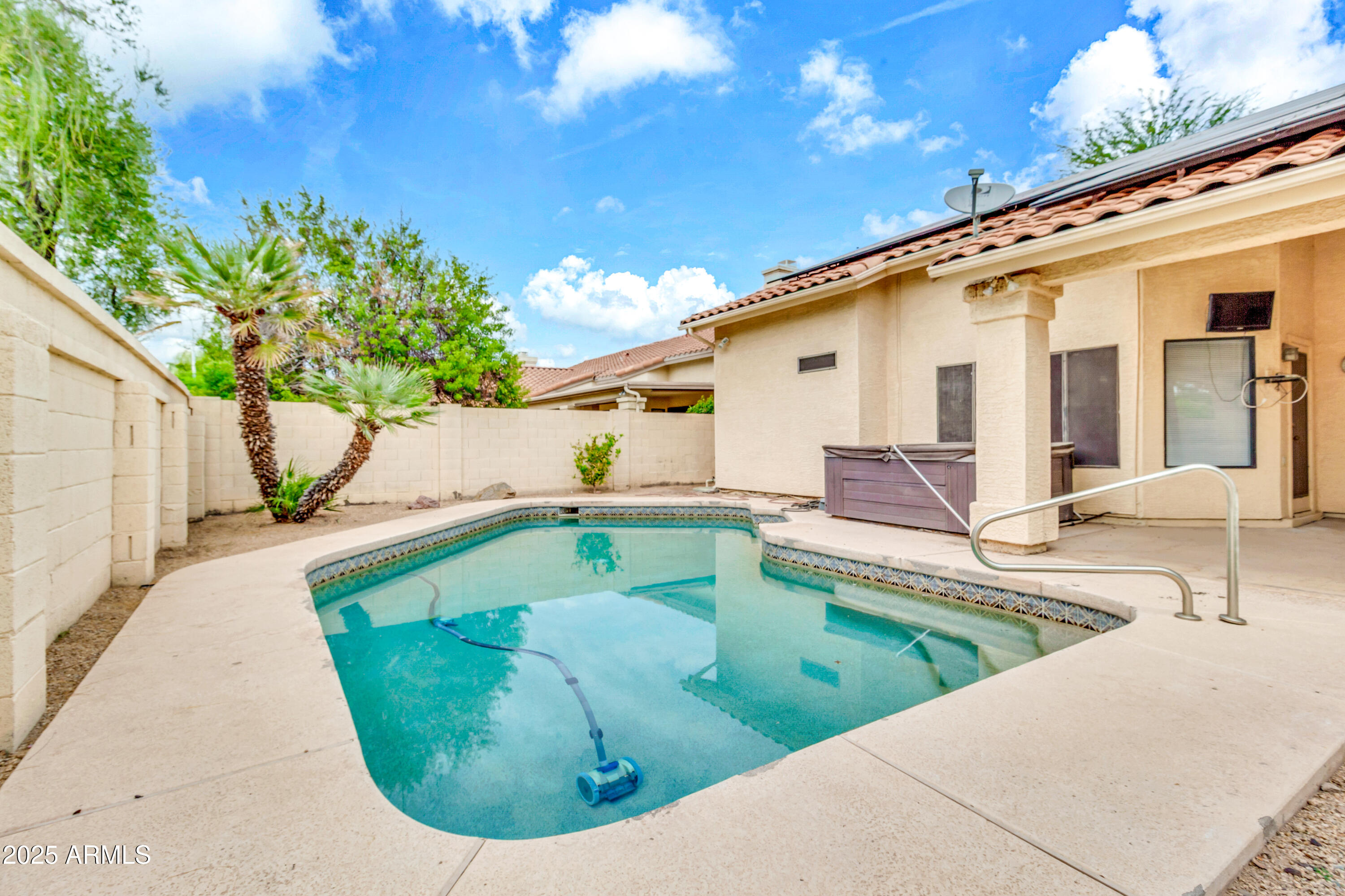 205 East Stacey Lane Tempe, AZ 85284 - Photo 43 of 63 a view of a house with a swimming pool