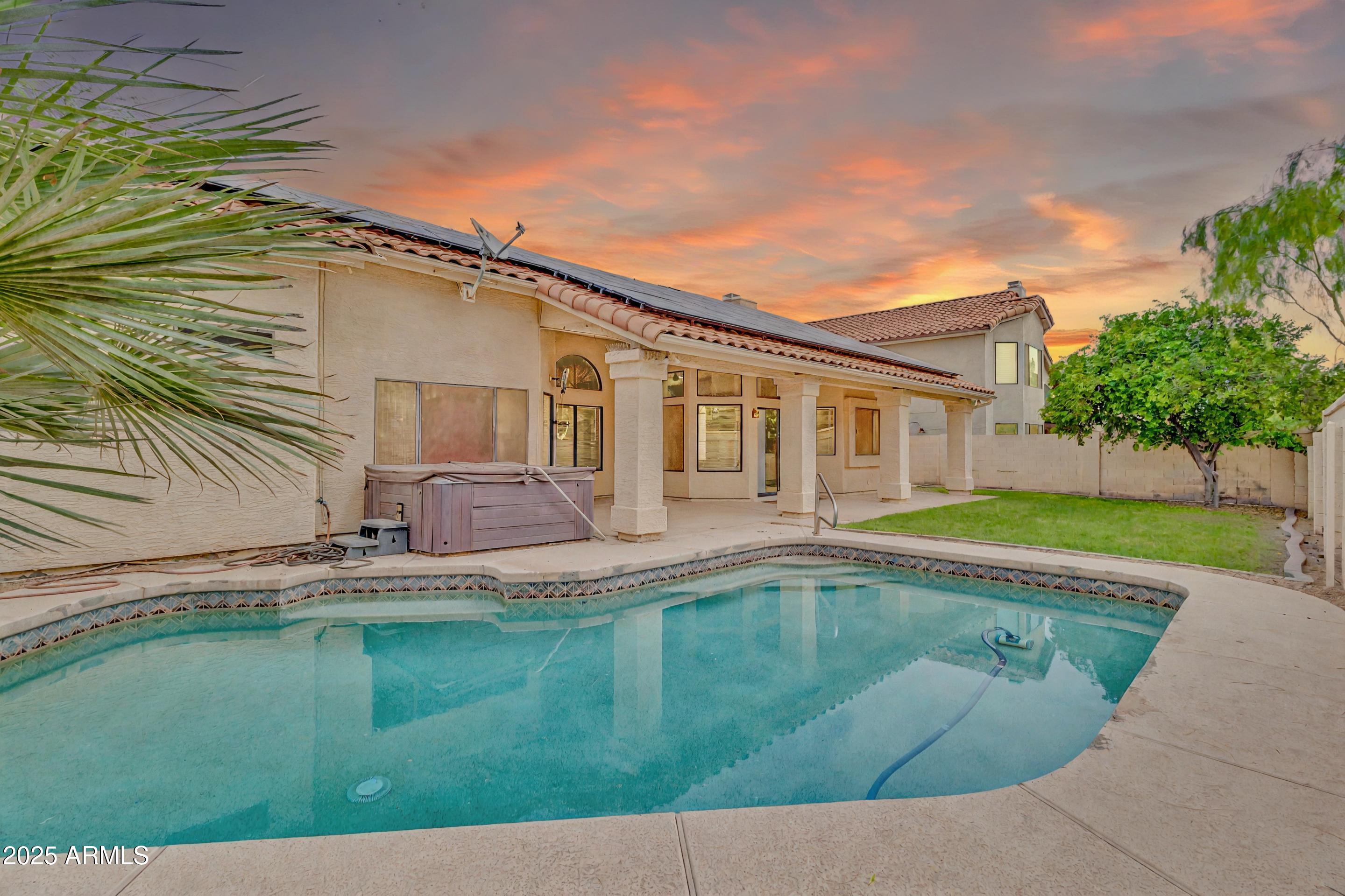 205 East Stacey Lane Tempe, AZ 85284 - Photo 59 of 63 a view of pool with a yard