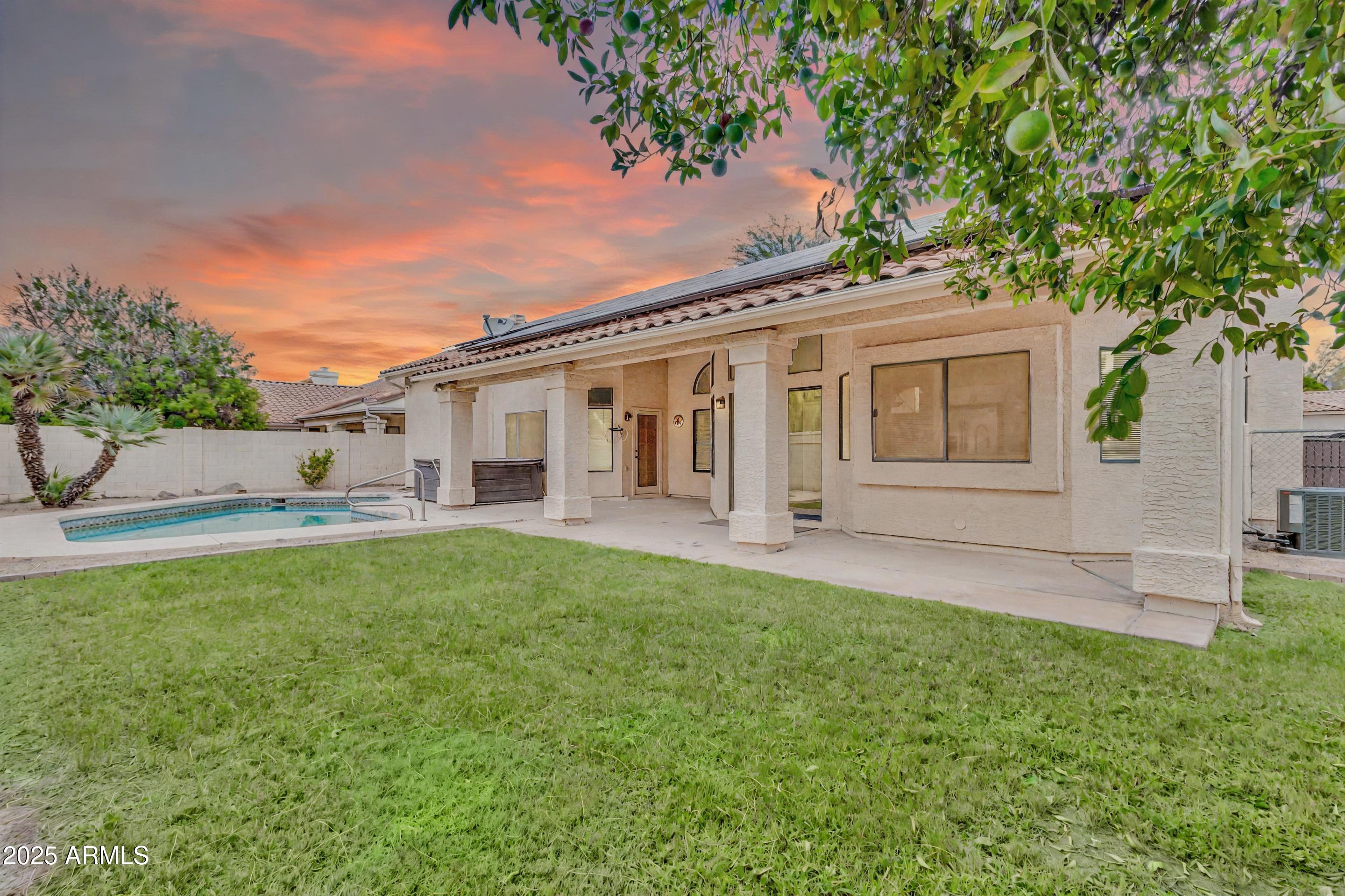 205 East Stacey Lane Tempe, AZ 85284 - Photo 62 of 63 front view of a house with a yard