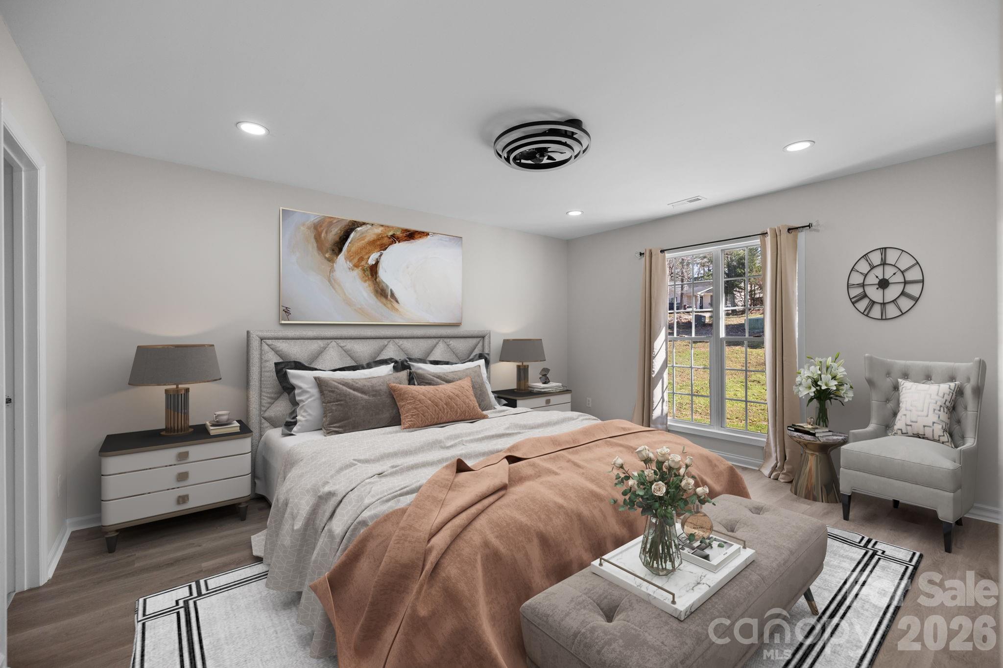 1012 Crescent Way Wingate, NC 28174 - Photo 8 of 20 a bed room with a bed and a couch