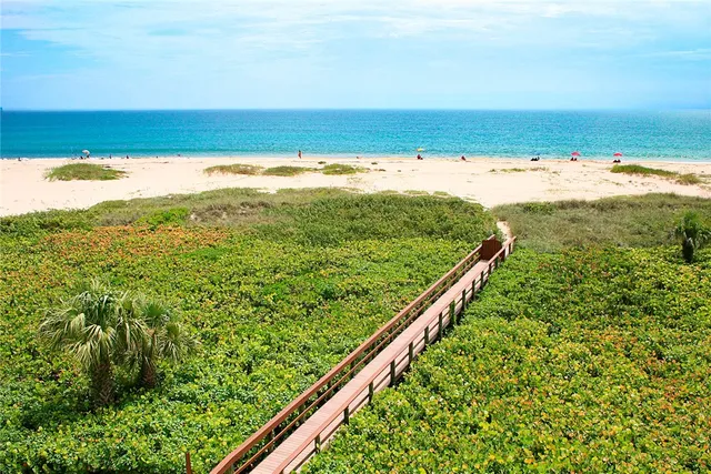 a view of an ocean from a balcony