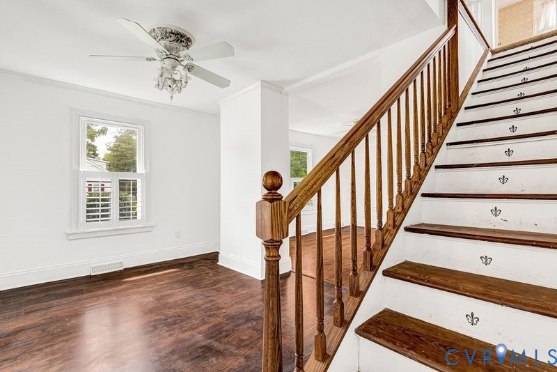 12 Beulah Road Sandston, VA 23150 - Photo 13 of 35 View of Eat-in area off kitchen and staircase to 2