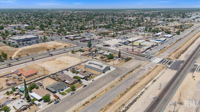 view of balcony with city and ocean view
