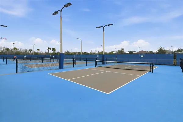 a view of a tennis court