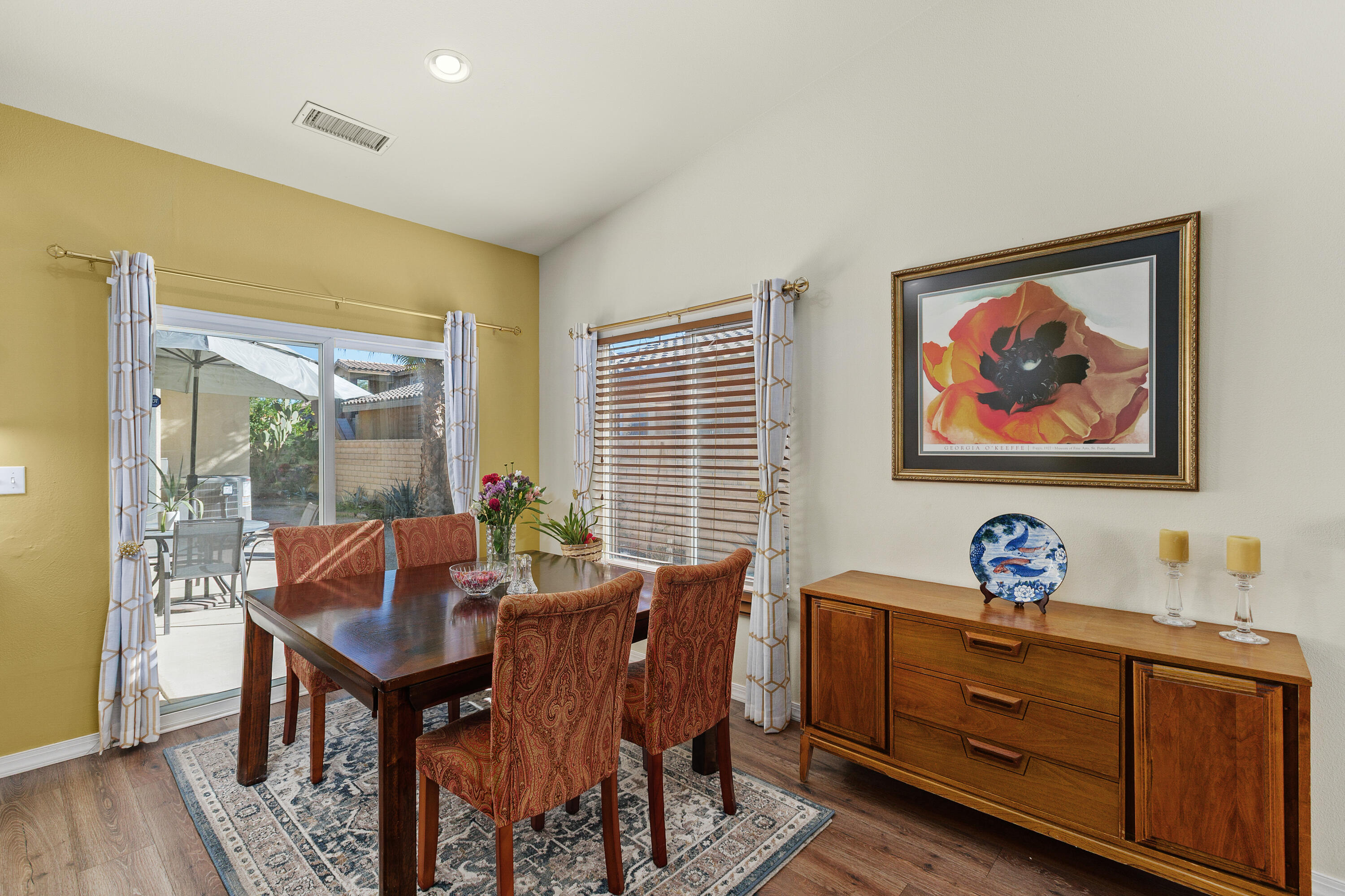 26700 Rio Dulce Road Cathedral City, CA 92234 - Photo 6 of 20 a view of a dining room with furniture window and outside view