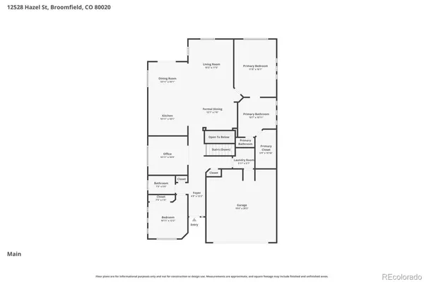 a picture of floor plan
