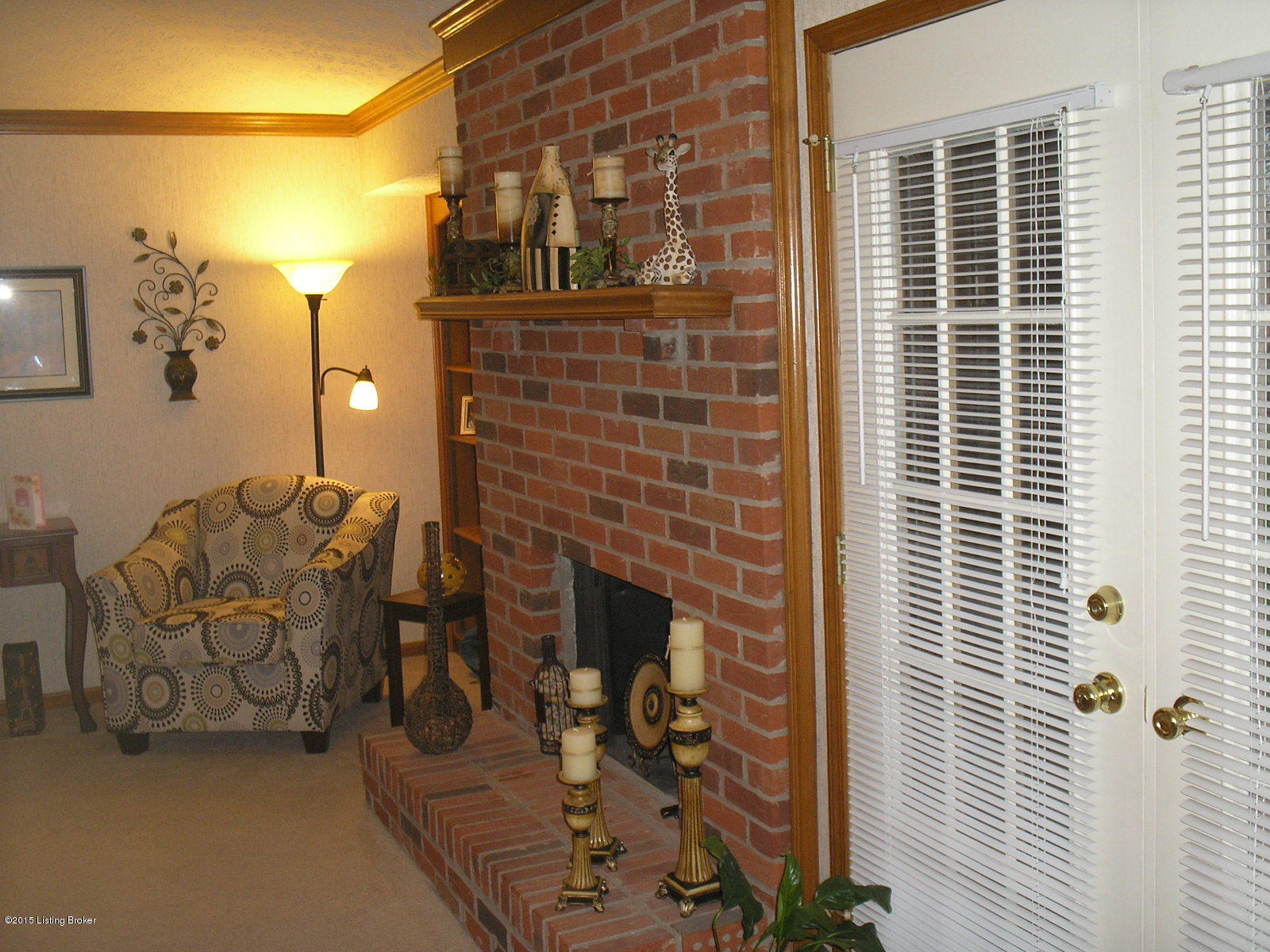 2606 Wareham Road Louisville, KY 40242 - Photo 11 of 34 Family room fireplace.JPG