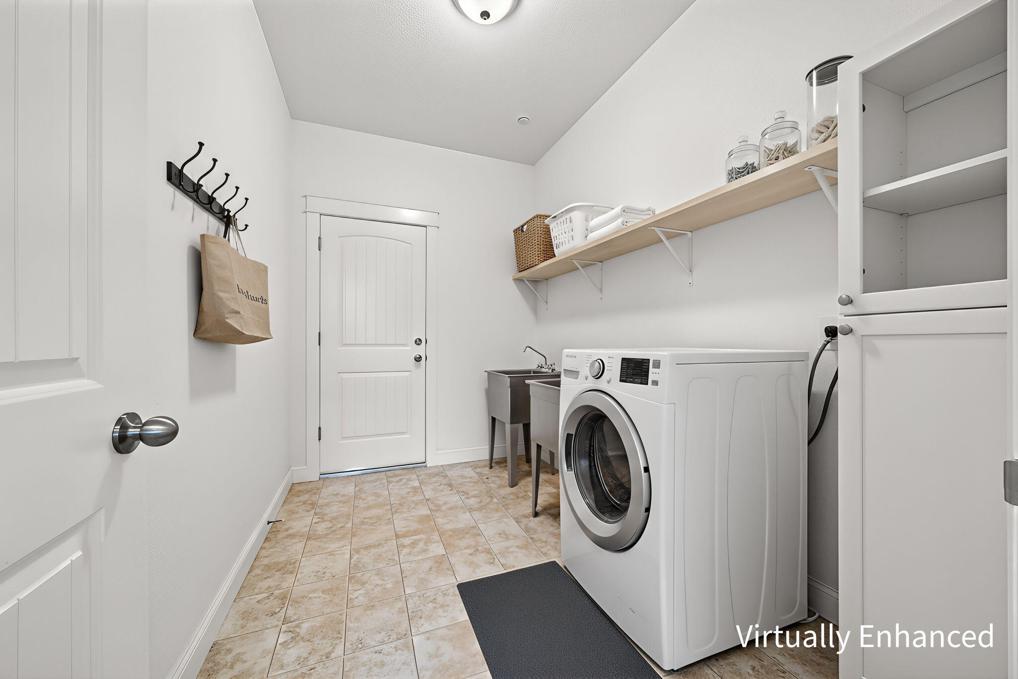 7590 Hopeful Place Shingletown, CA 96088 - Photo 14 of 31 a utility room with dryer and washer