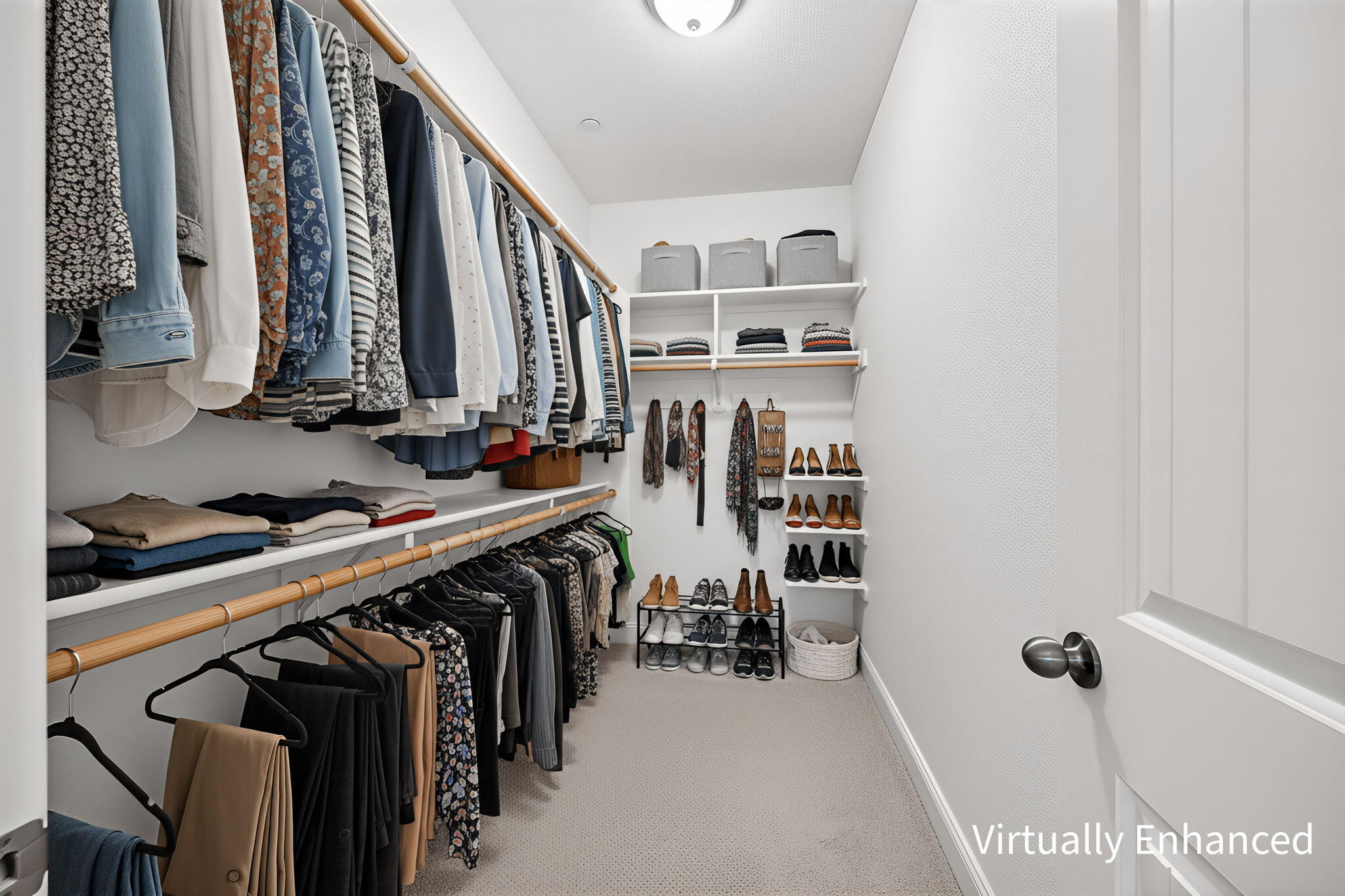 7590 Hopeful Place Shingletown, CA 96088 - Photo 27 of 31 a view of walk in closet with clothes and shoes