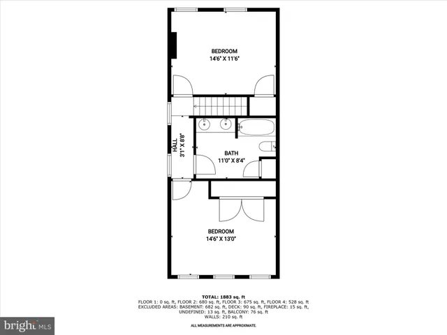 a picture of a bench in front of a wall