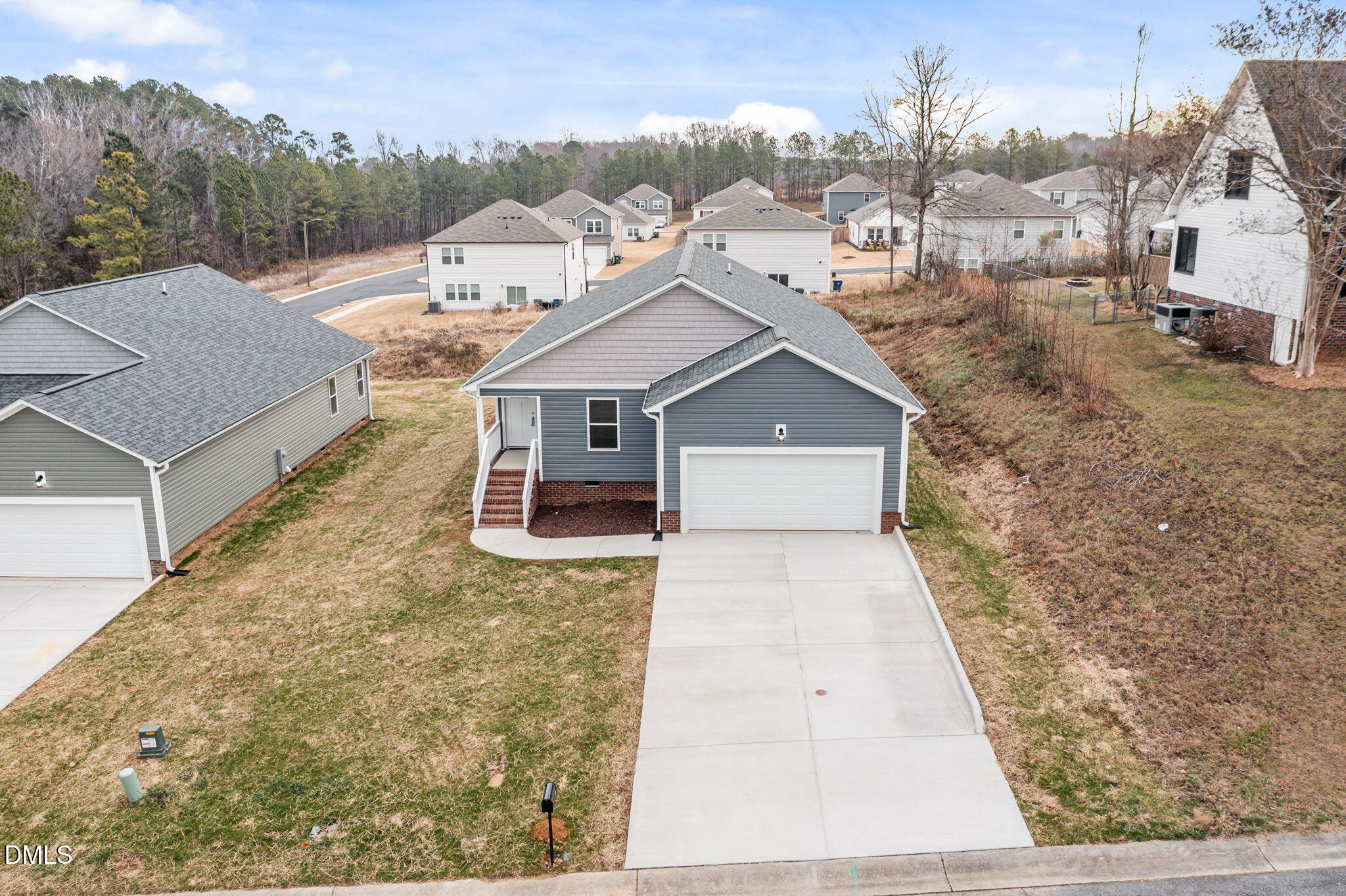 3602 Old Farm Court Graham, NC 27253 - Photo 1 of 25 a front view of a house with a yard