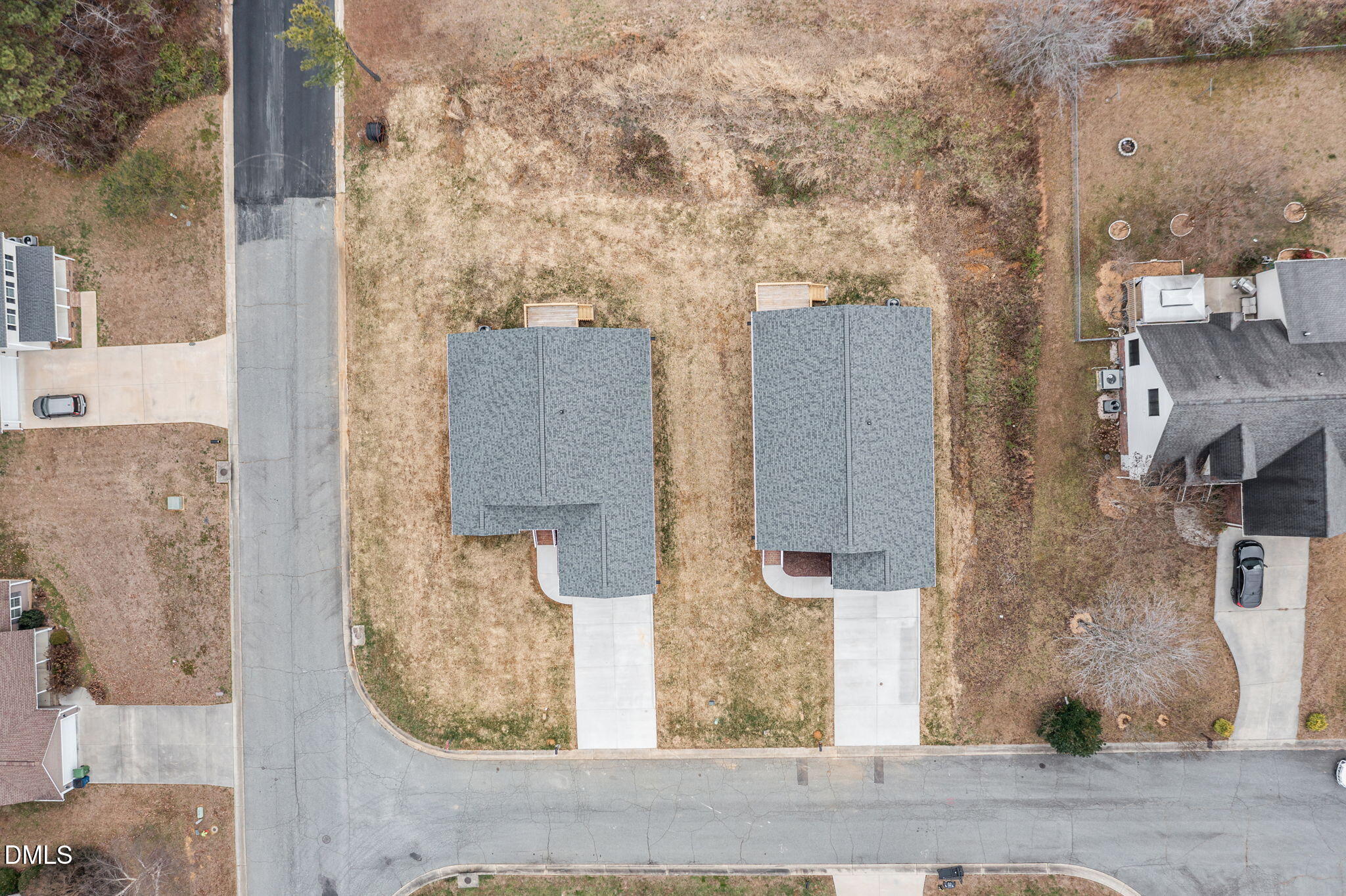 3602 Old Farm Court Graham, NC 27253 - Photo 23 of 25 aerial view of a house with a outdoor space
