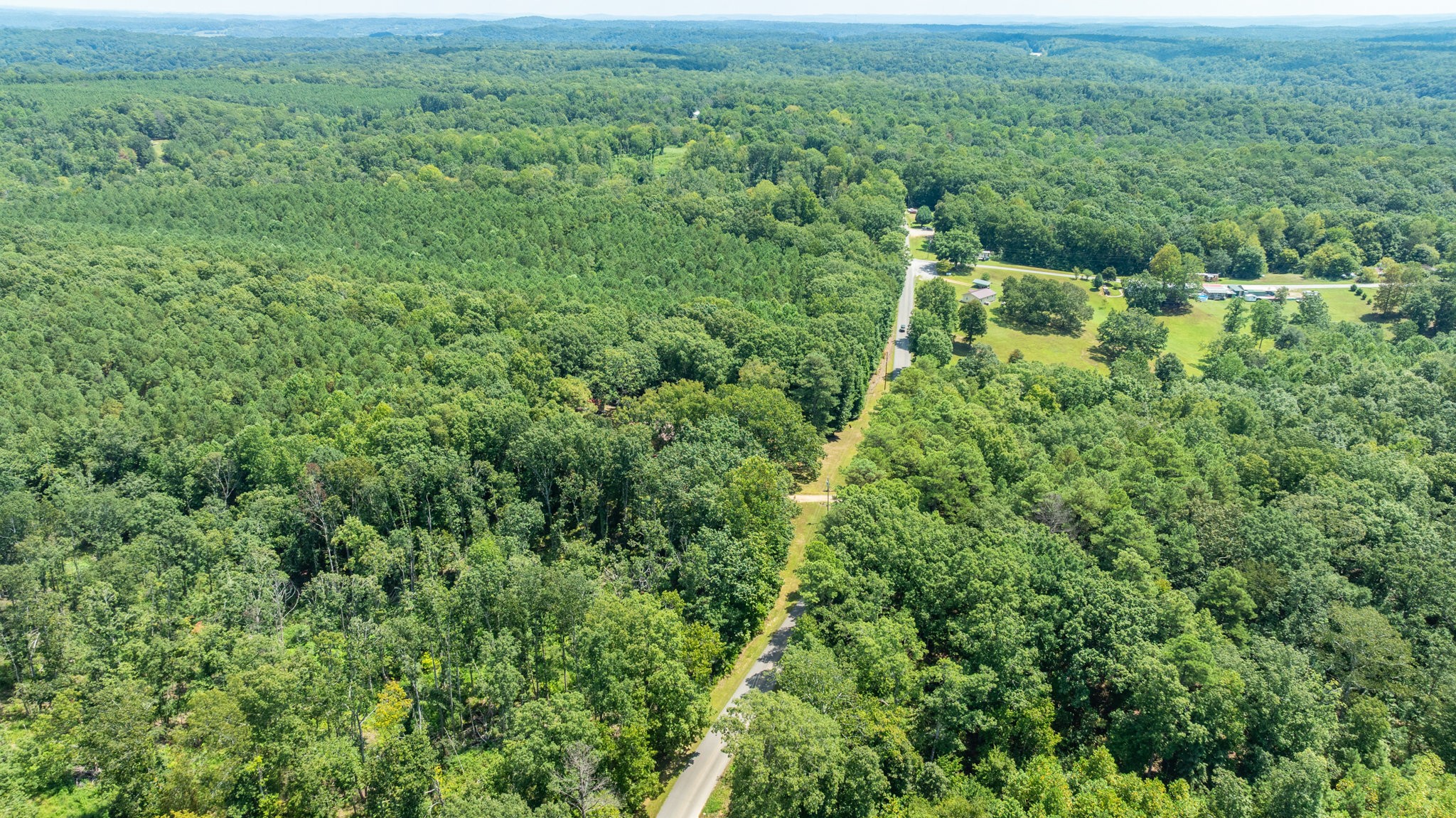 0 Ridgetop Road Hampshire, TN 38461 - Photo 40 of 72 a view of a lush green forest with trees and some houses