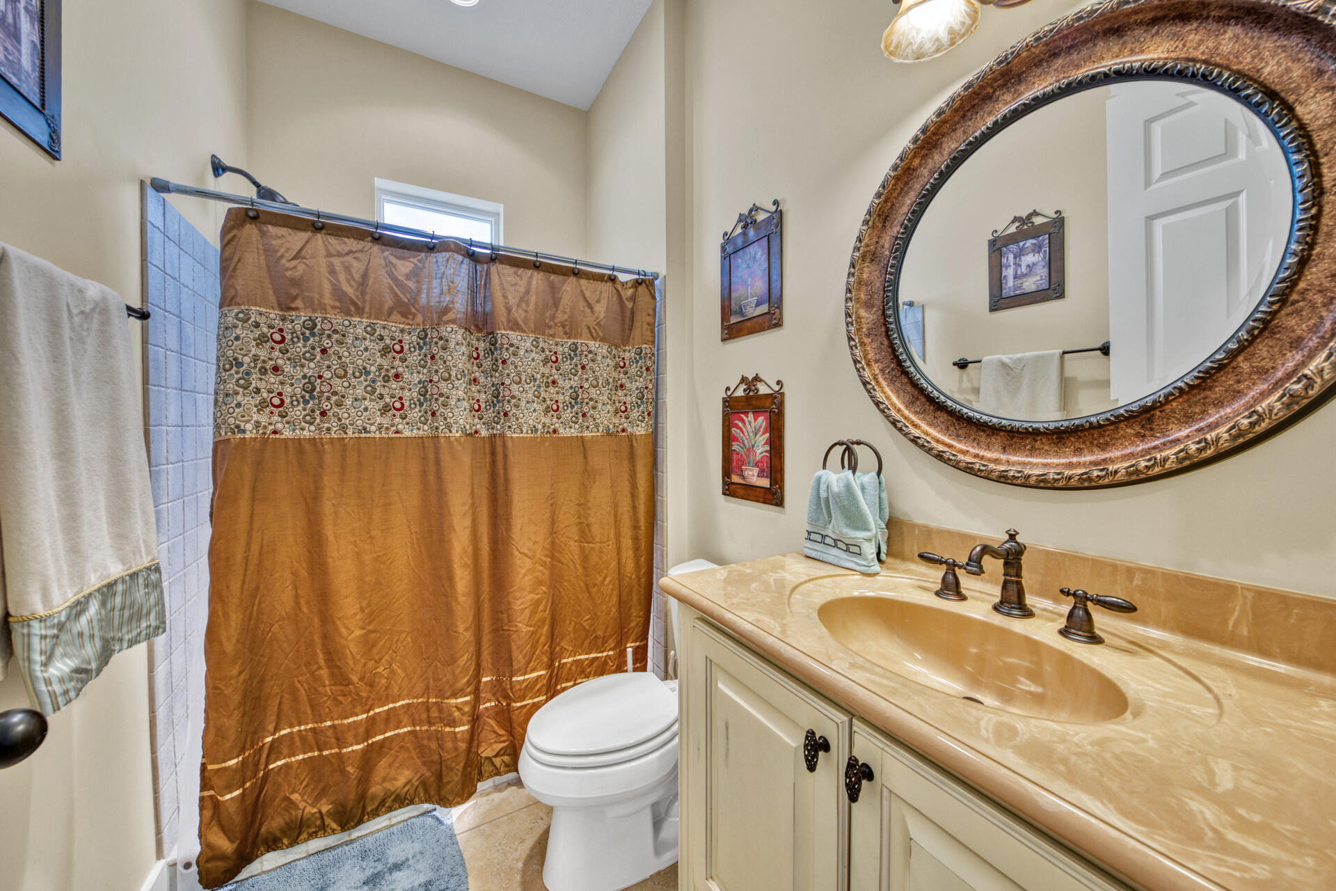 25 Pompano Place Inlet Beach, FL 32461 - Photo 24 of 76 a bathroom with a sink and a mirror